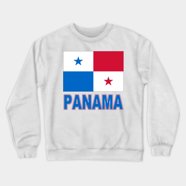 The Pride of Panama - Panamanian Flag Design Crewneck Sweatshirt by Naves